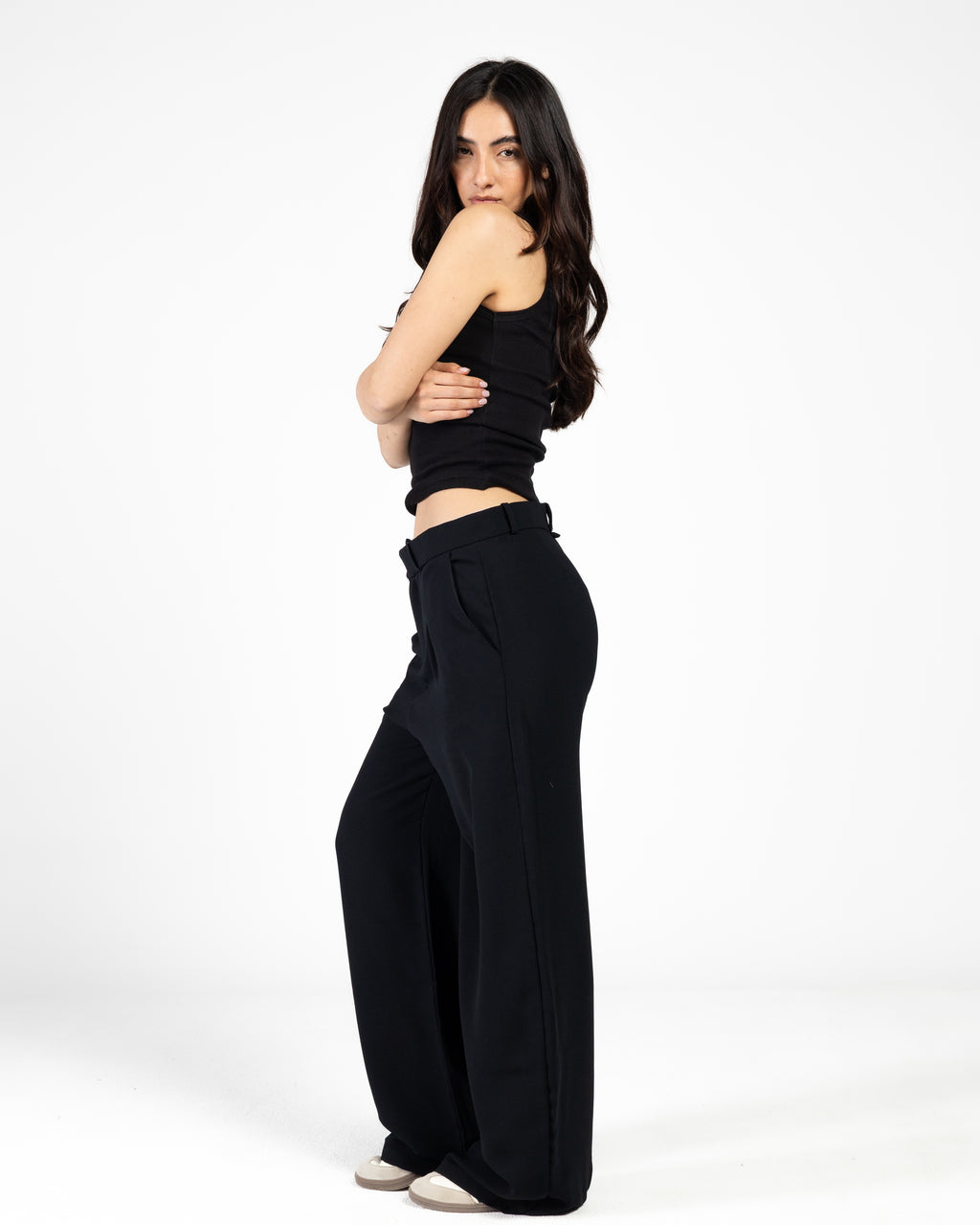 Mimi black tailored pants