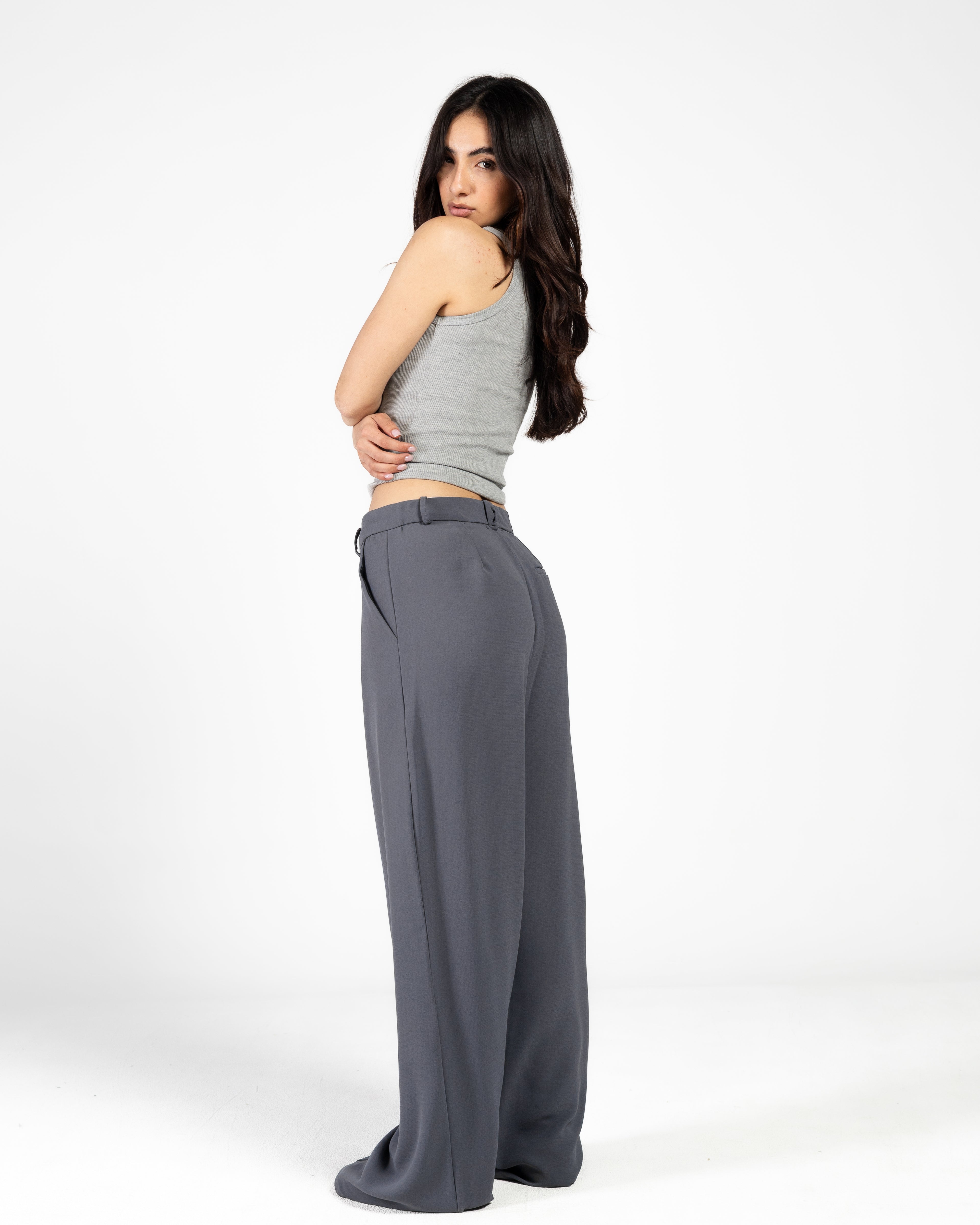 Mimi grey tailored pants